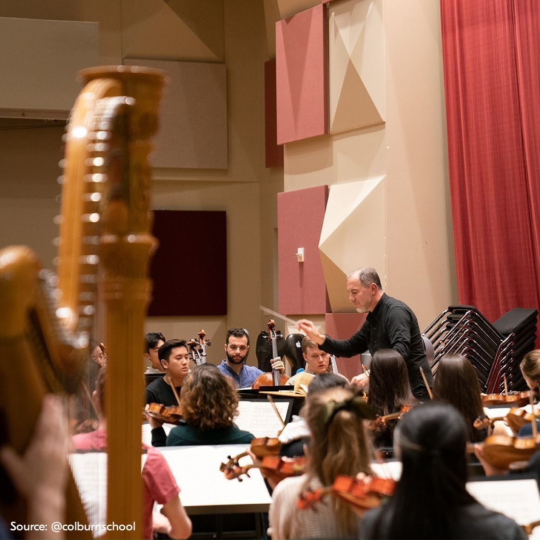 Conductor and Class at Colburn School of Music