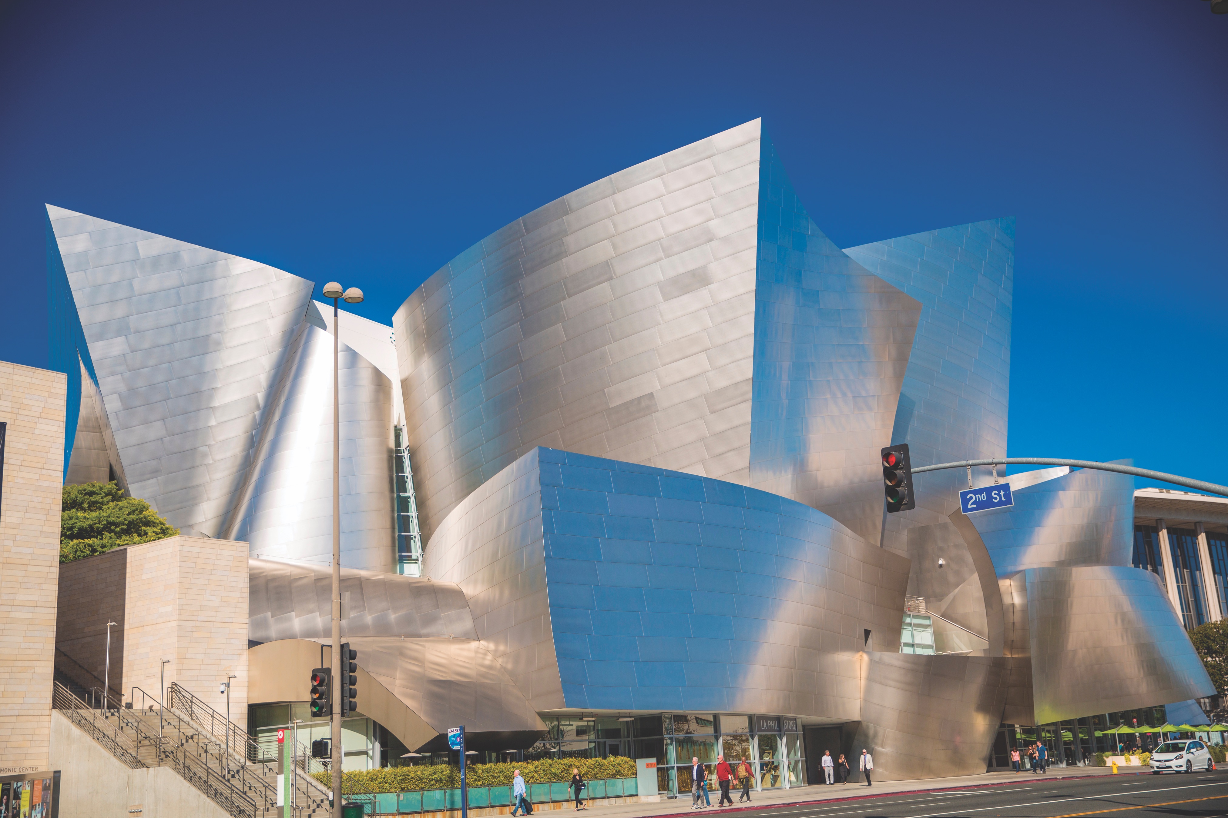 Exterior Photo of Walt Disney Concert Hall