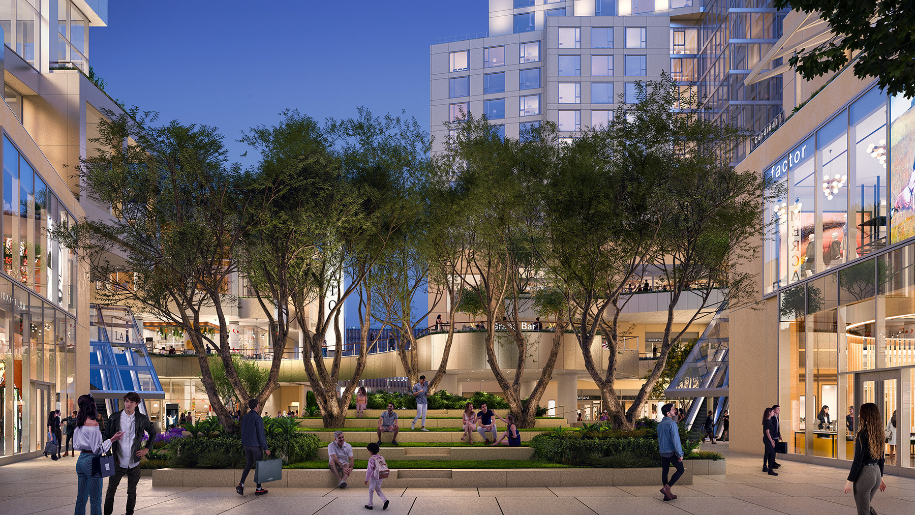 The Grand Plaza Entry