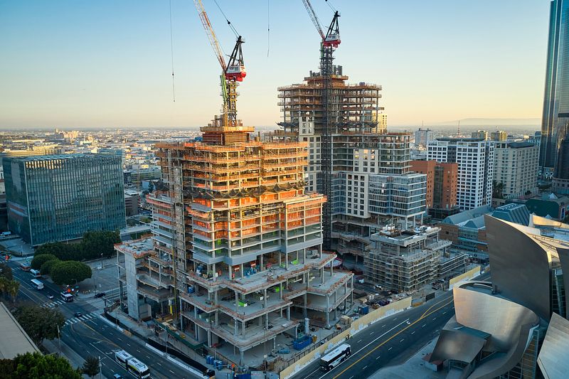 Photos of The Grand under construction on 10.12.2020