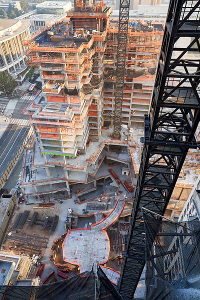 Photo of The Grand under construction on 10.16.2020