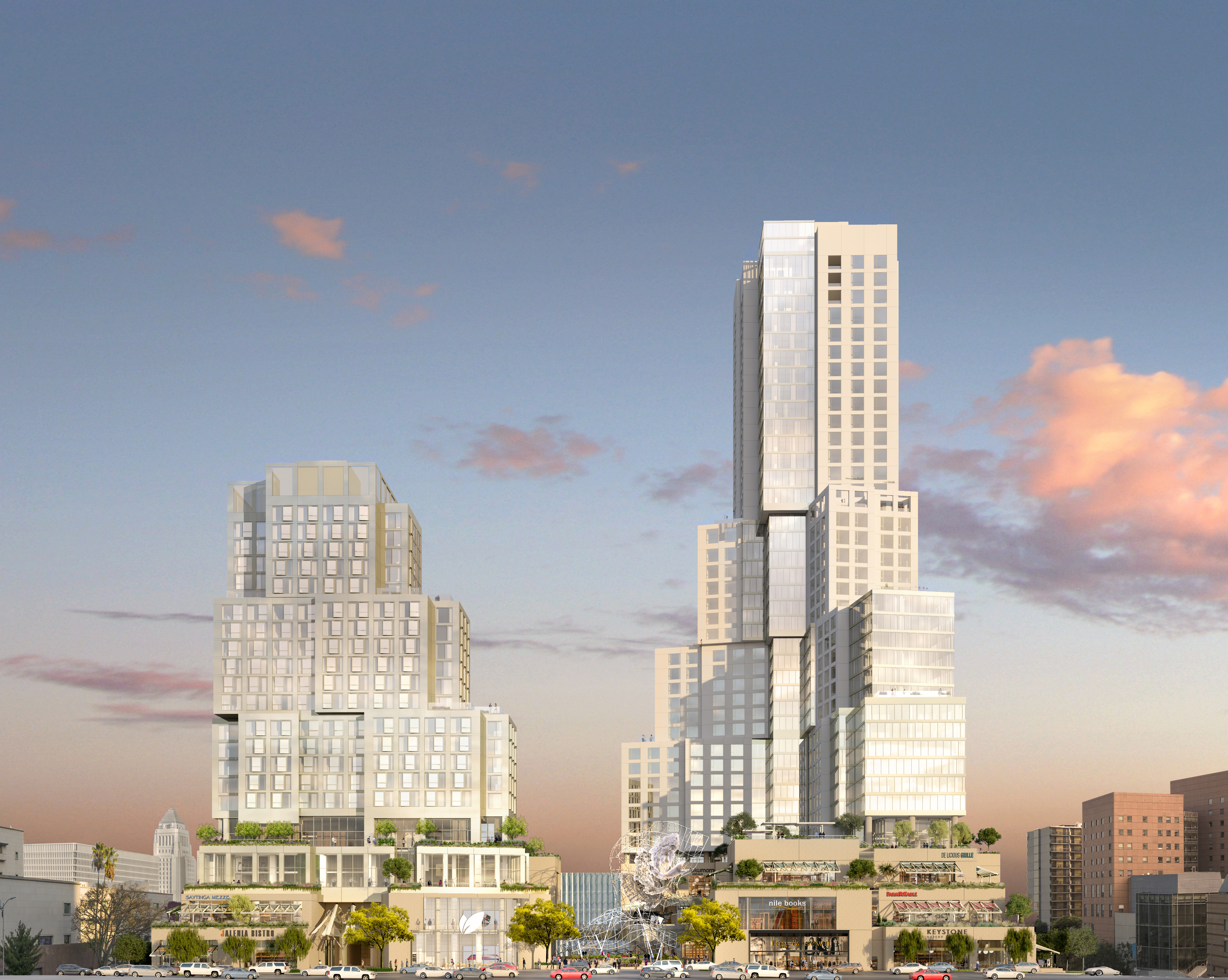 The Grand - Tower Elevations