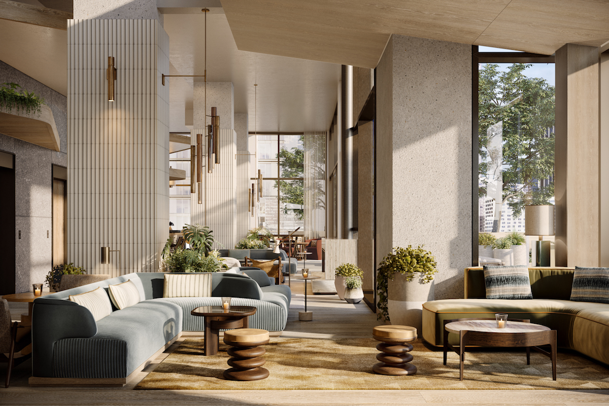 Conrad Los Angeles Lobby